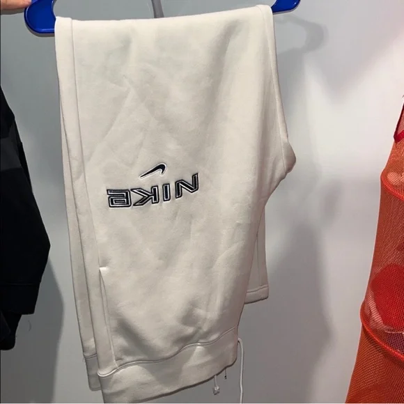 Nike Cream Full-Length Sweatpants - Picture 2 of 5